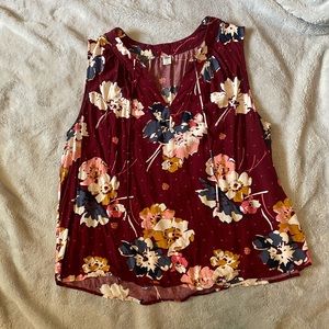 Old Navy Floral Top - XL